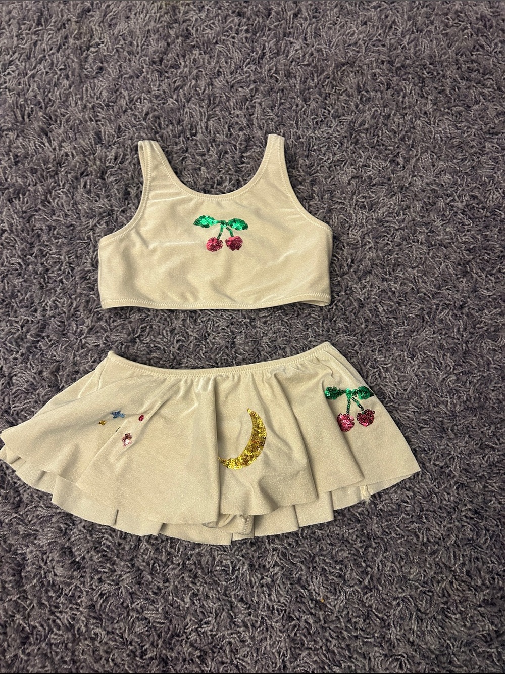 Konges Slojd kids Cherry bathing suit size 4